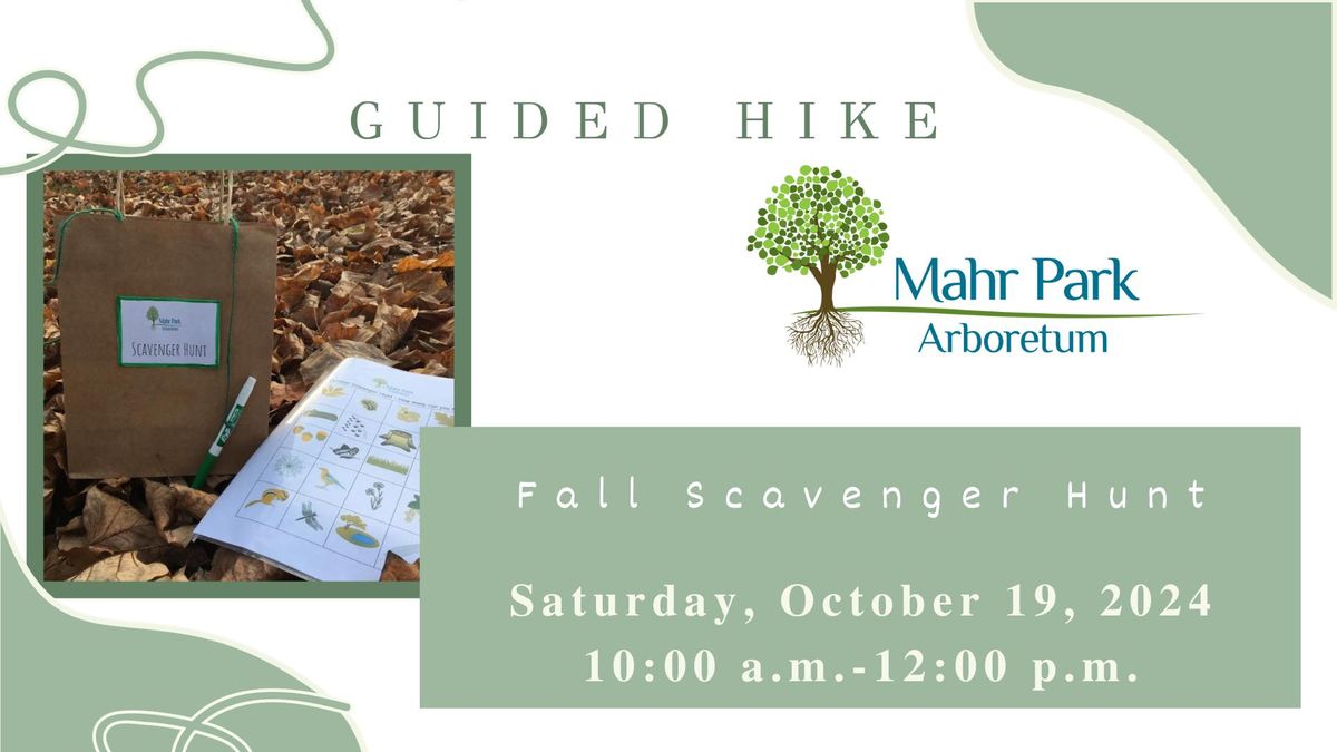 Guided Hike: Fall Scavenger Hunt 