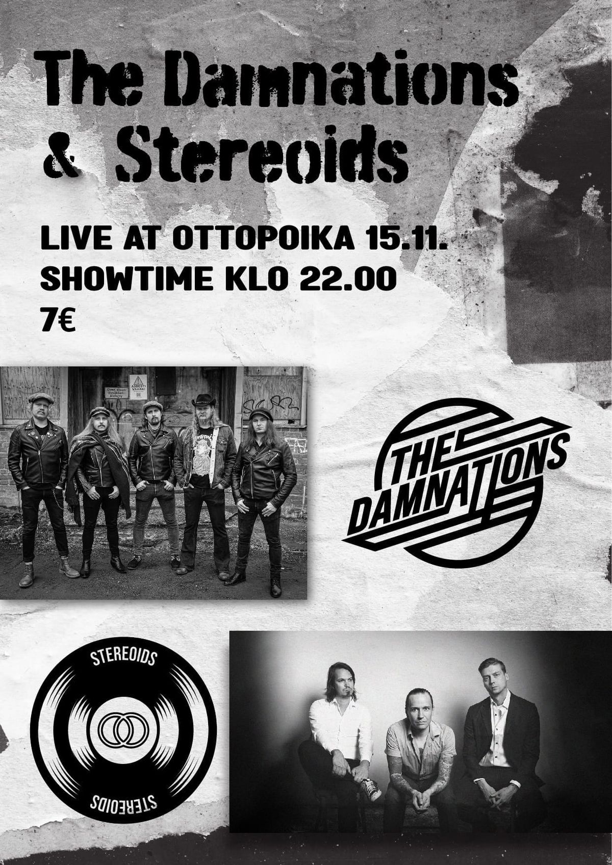 The Damnations&Stereoids Live @ Ottopoika