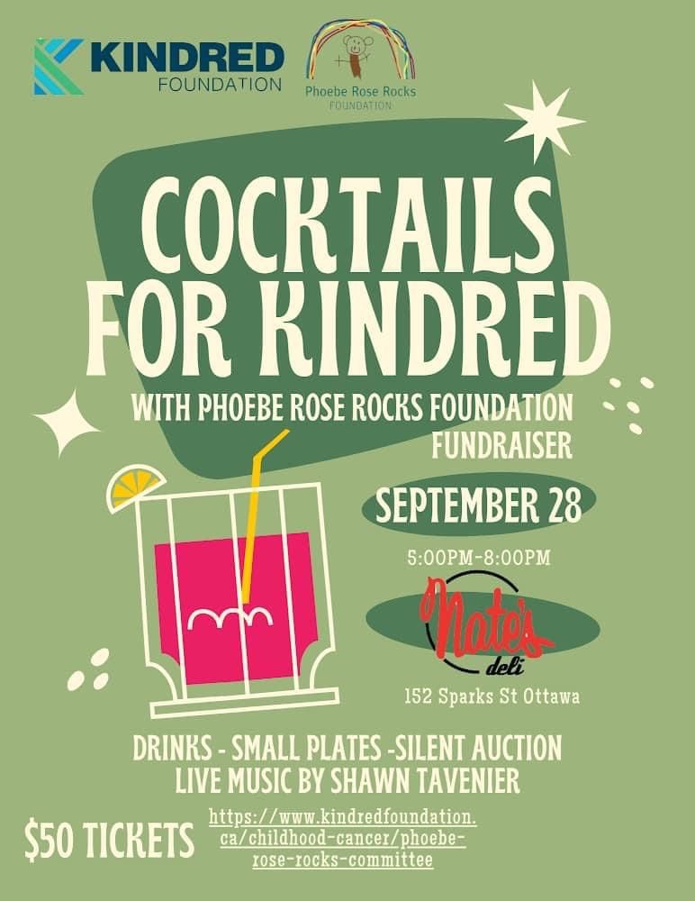 Cocktails for Kindred with Phoebe Rose Rocks 