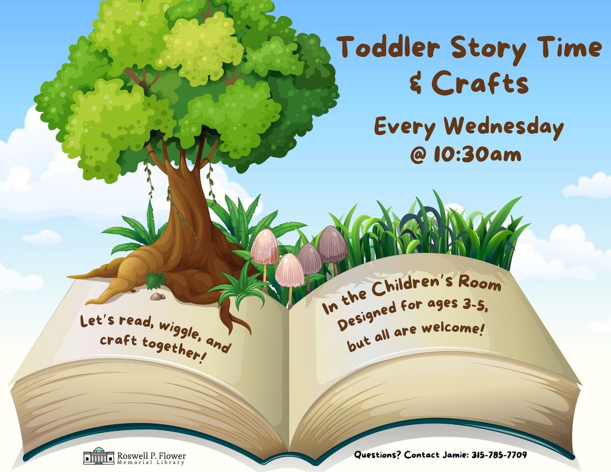 Toddler Story Time & Crafts