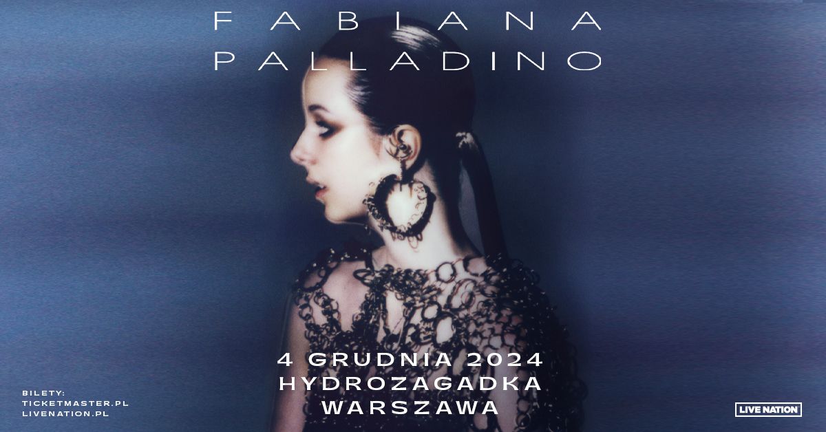 Fabiana Palladino - Official Event, 04.12.2024, Klub Hydrozagadka, Warszawa