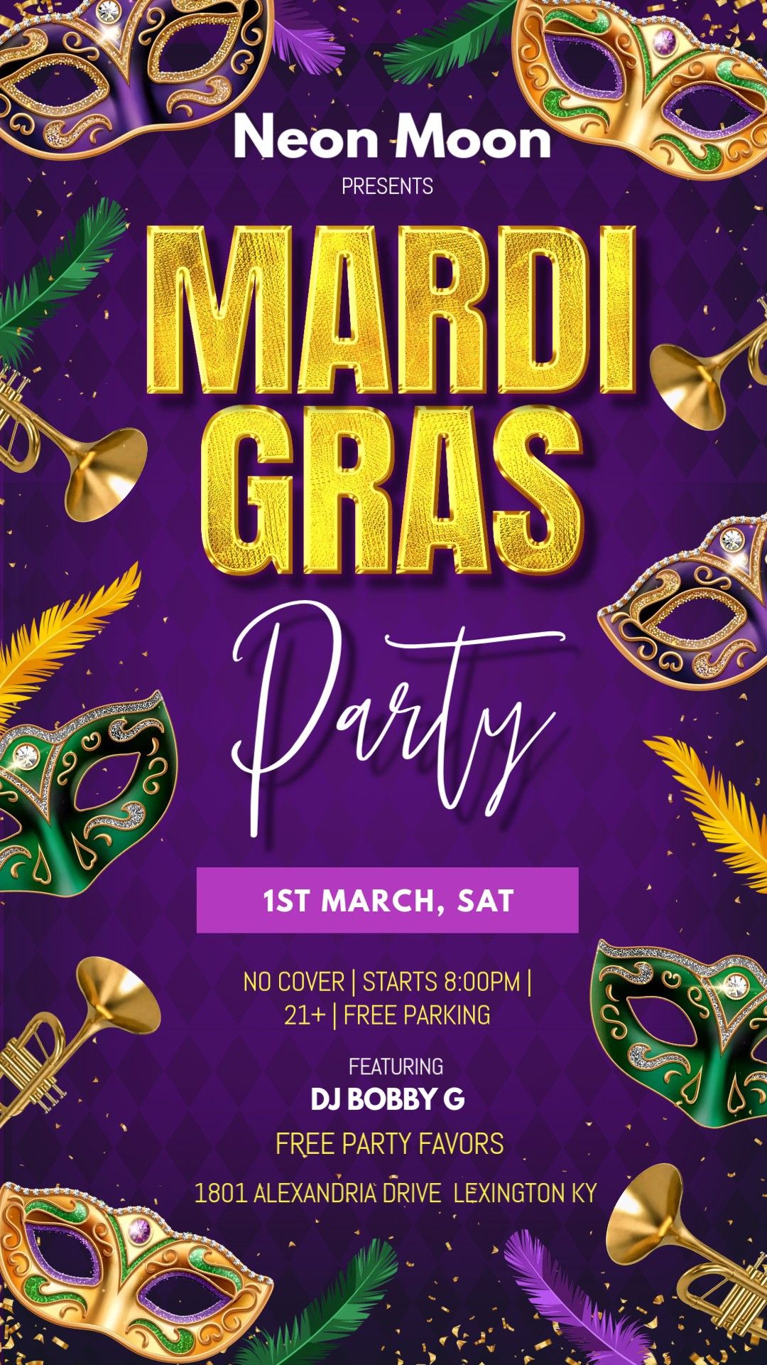 Mardi Gras @ Neon Moon