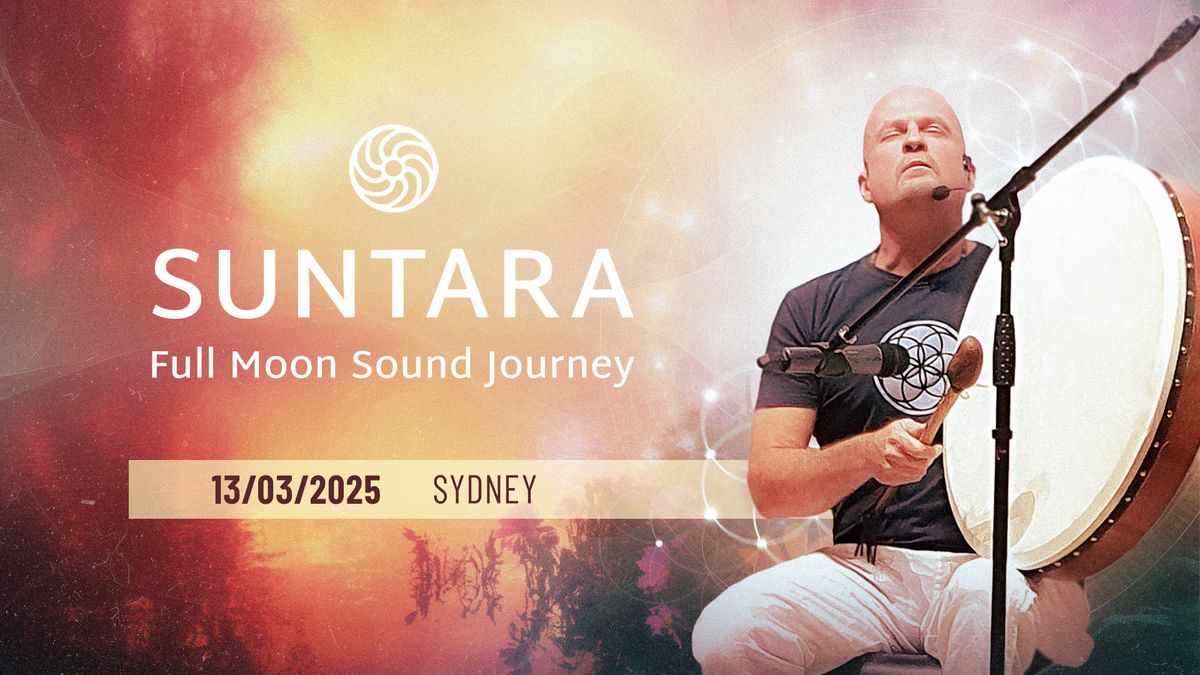 Full Moon Sound Healing Journey with Suntara - Sydney