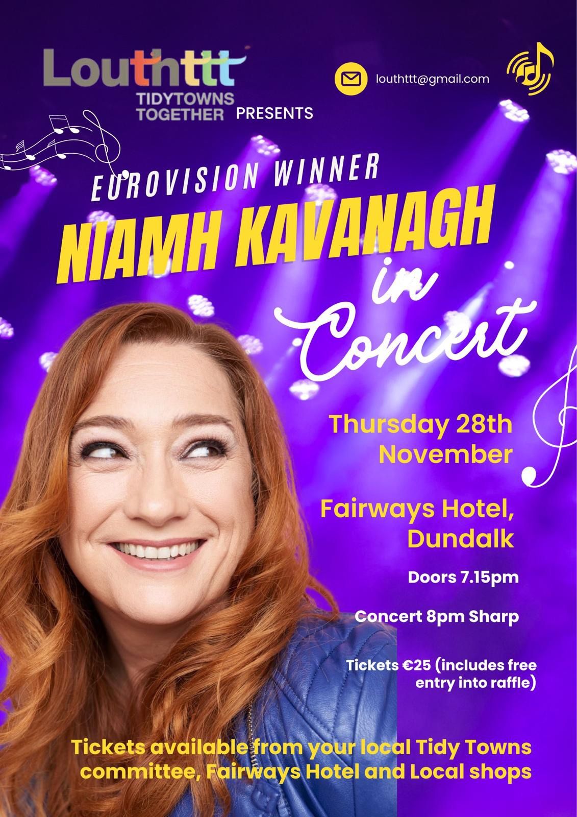 Niamh Kavanagh in Concert, Eurovision Winner 