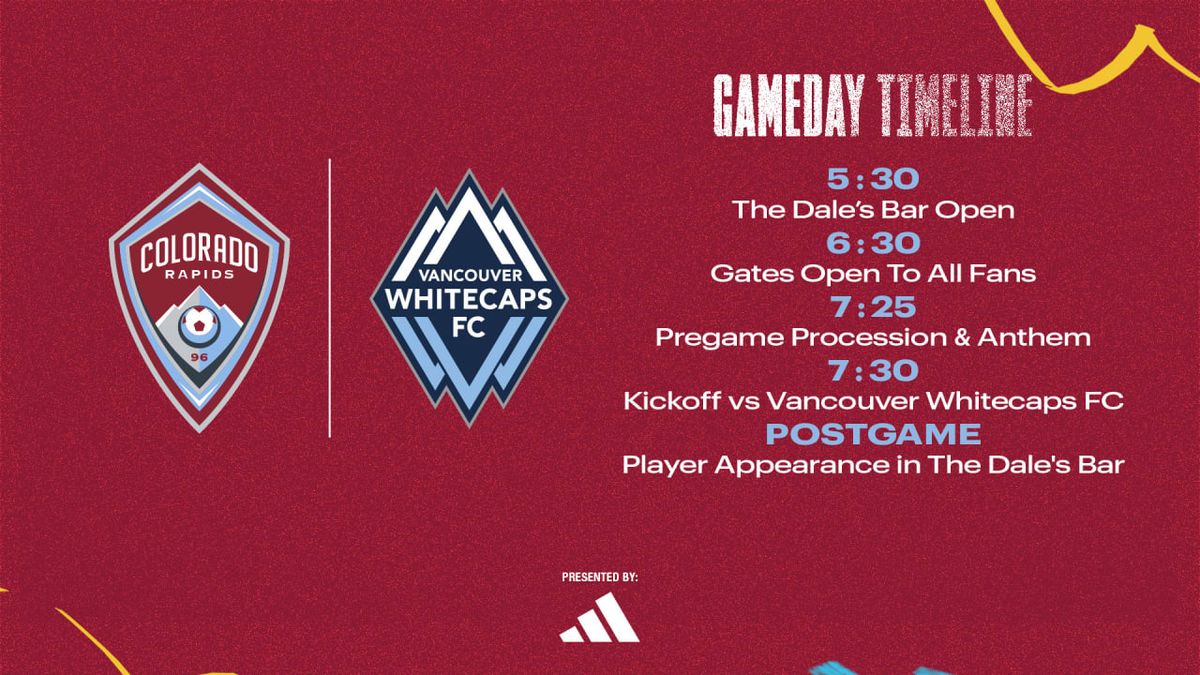 Vancouver Whitecaps FC at Colorado Rapids