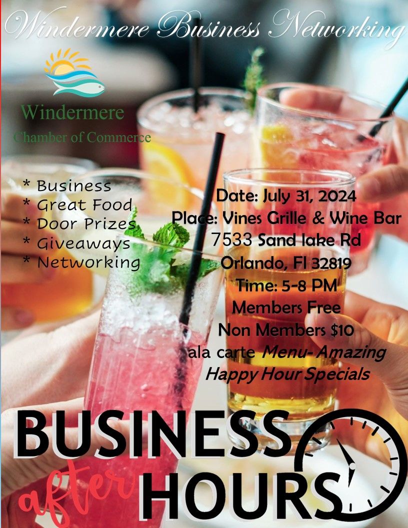 Windermere Business After Hours 