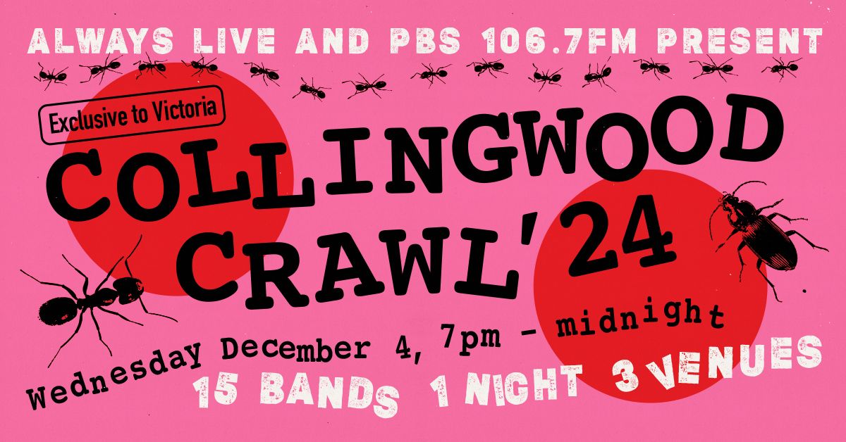 COLLINGWOOD CRAWL: 15 bands, 3 venues, 1 night of punk