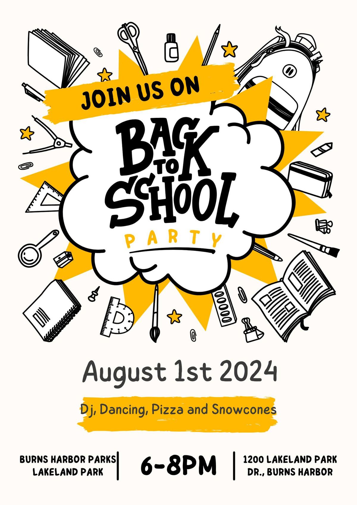 Back to School Party