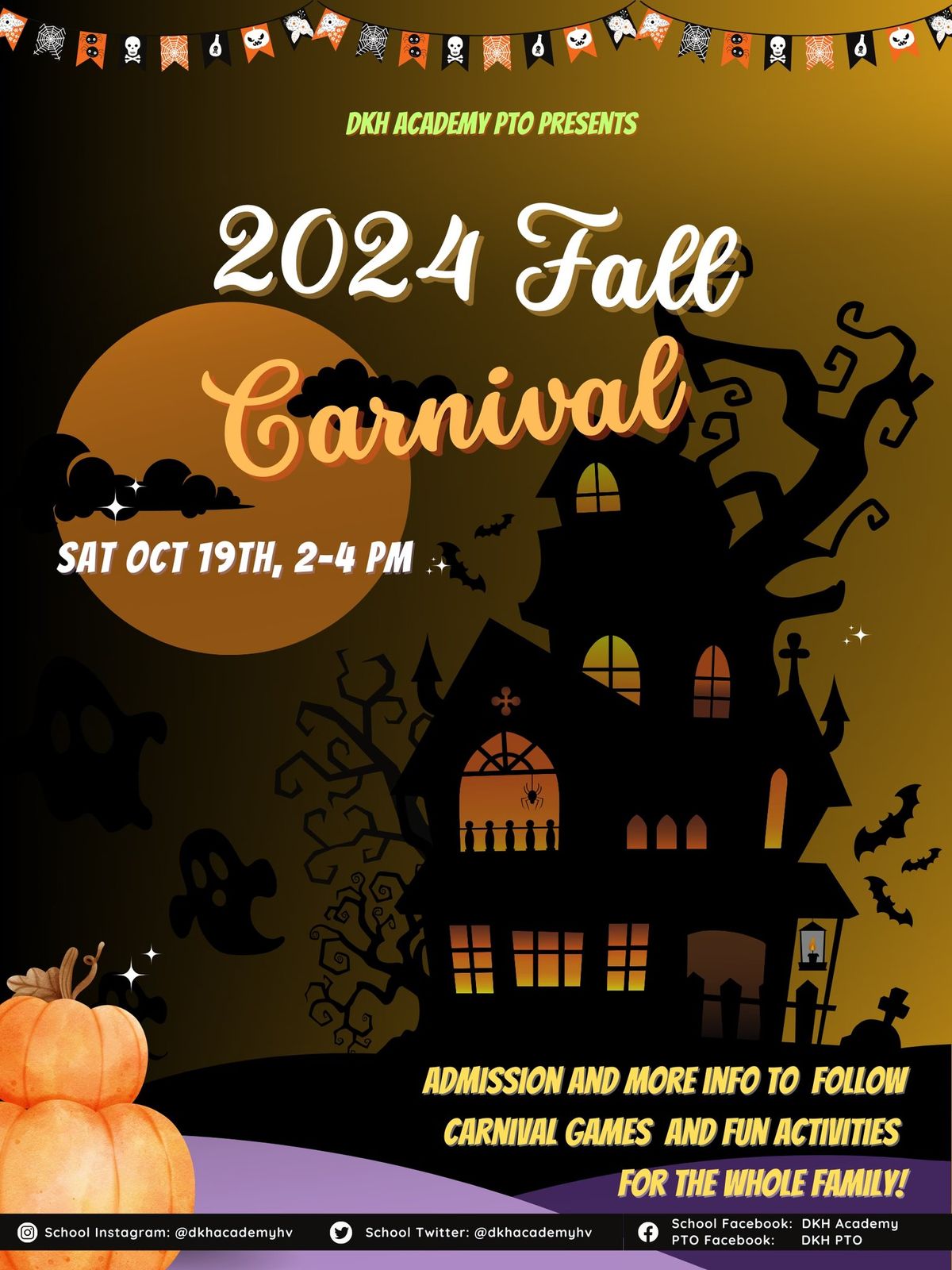 DKH Academy PTO 2024 Fall Carnival