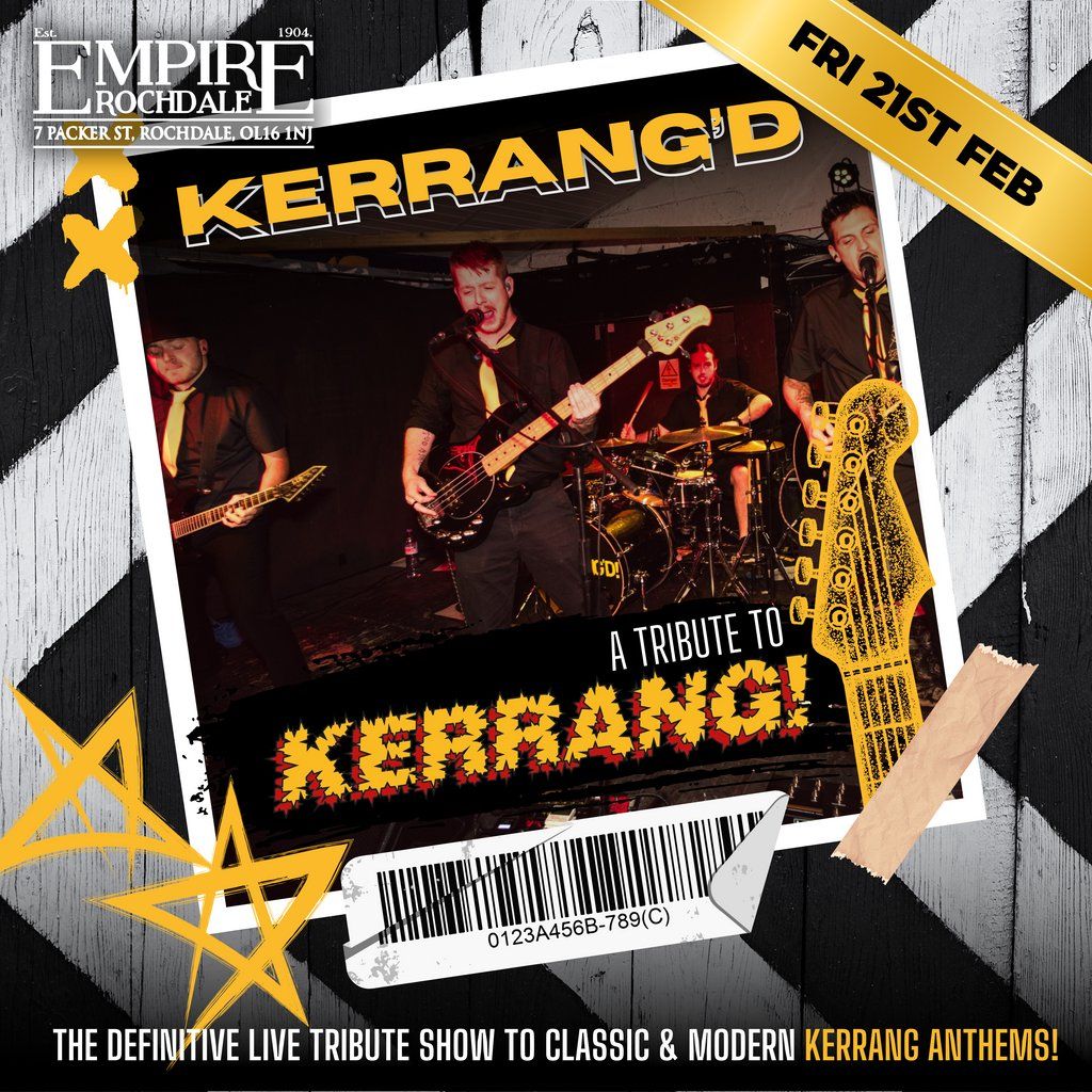 Kerrang'd - Kerrang! tribute Live