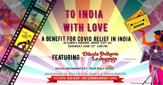 To India With Love A Benefit For Covid Relief In India 54 Journal Sq Jersey City Nj 4003 United States 12 June 21