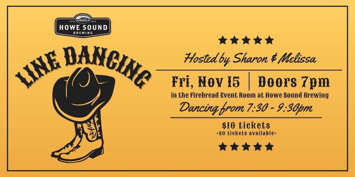 Line Dancing at Howe Sound Brewing