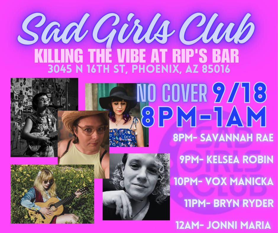 Sad Girls Night at Rip's