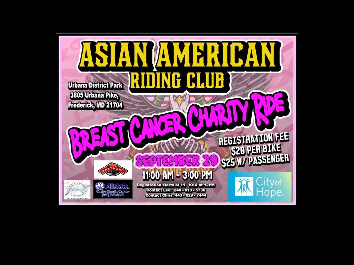 Breast Cancer Charity Ride