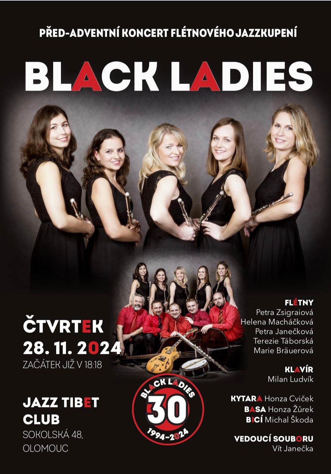 Black Ladies: P\u0159ed-adventn\u00ed koncert I Jazz Tibet Club