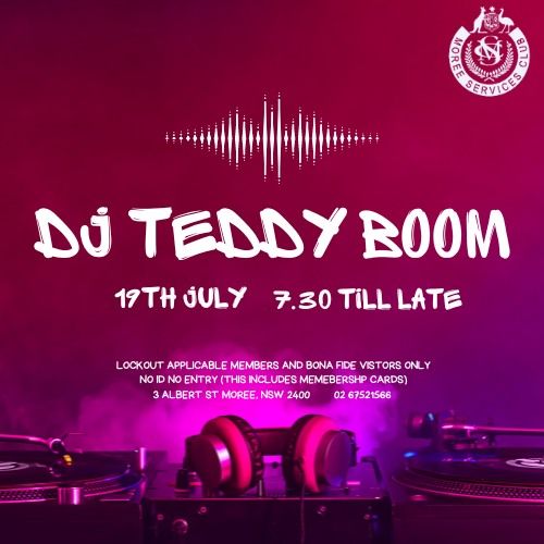 DJ TEDDY BOOM