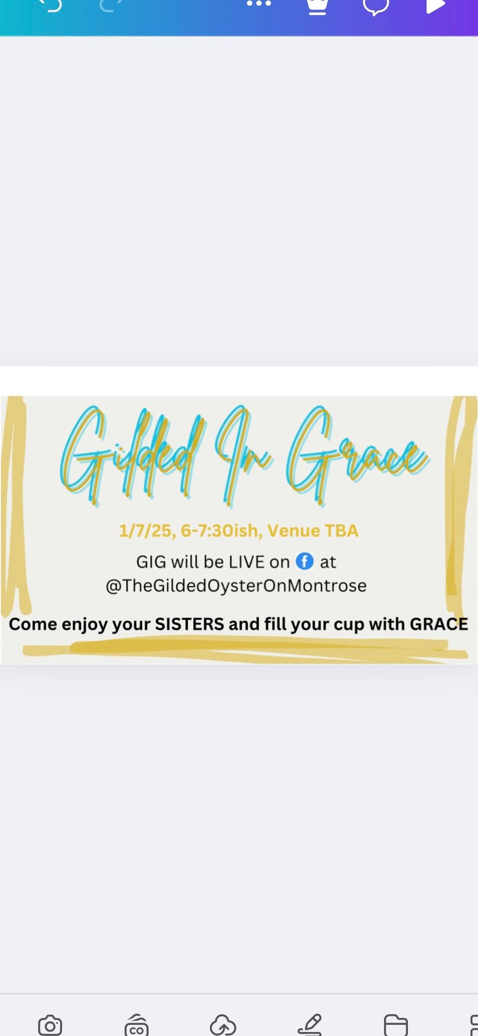 Gilded In Grace January Meeting