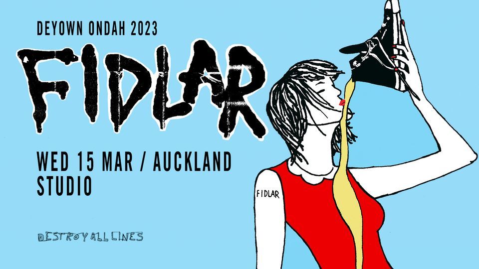 Fidlar \/\/ Deyown Ondah 2023 \/\/ Auckland \/\/ The Studio