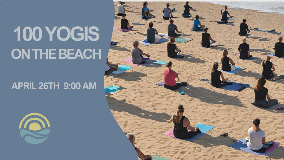 100 Yogis on The Beach- Carolina Beach 100th Centennial \u2b50\ufe0f