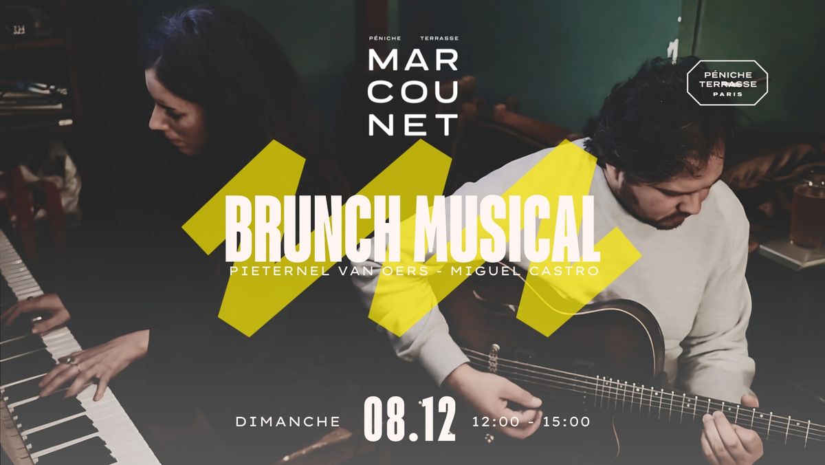 Brunch musical : Van Oers, Miguel Castro duo