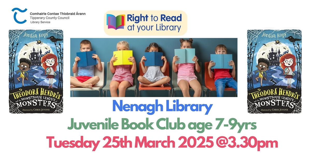 Nenagh Library 7-9 year olds book club