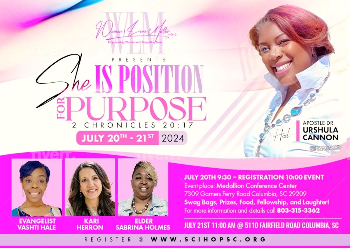 She Is - Positioned for Purpose