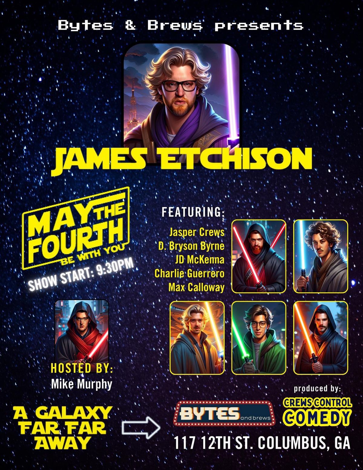 May The Forth Be With You Comedy Show!