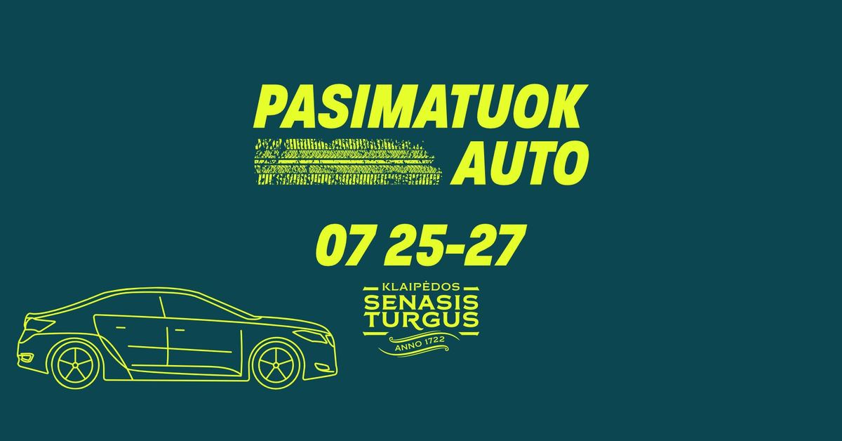 Renginys PASIMATUOK AUTO KLAIP\u0116DOJE