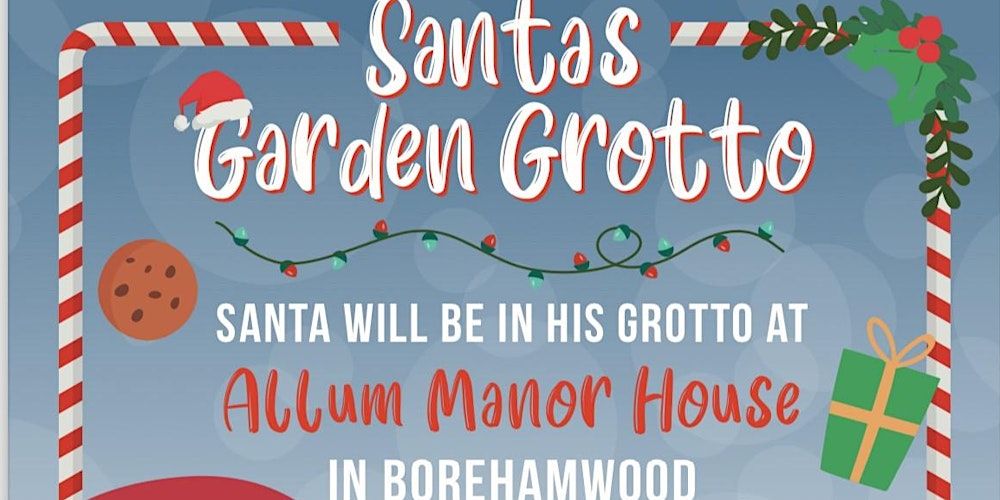 Santa's Grotto at Allum Manor House in Borehamwood. 21st,22nd December 2024