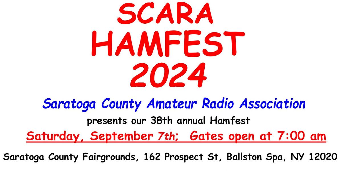 SCARA Hamfest 2024