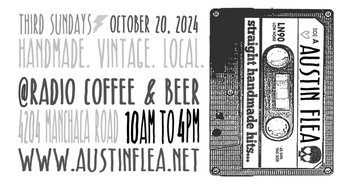 Austin Flea at Radio Coffee & Beer