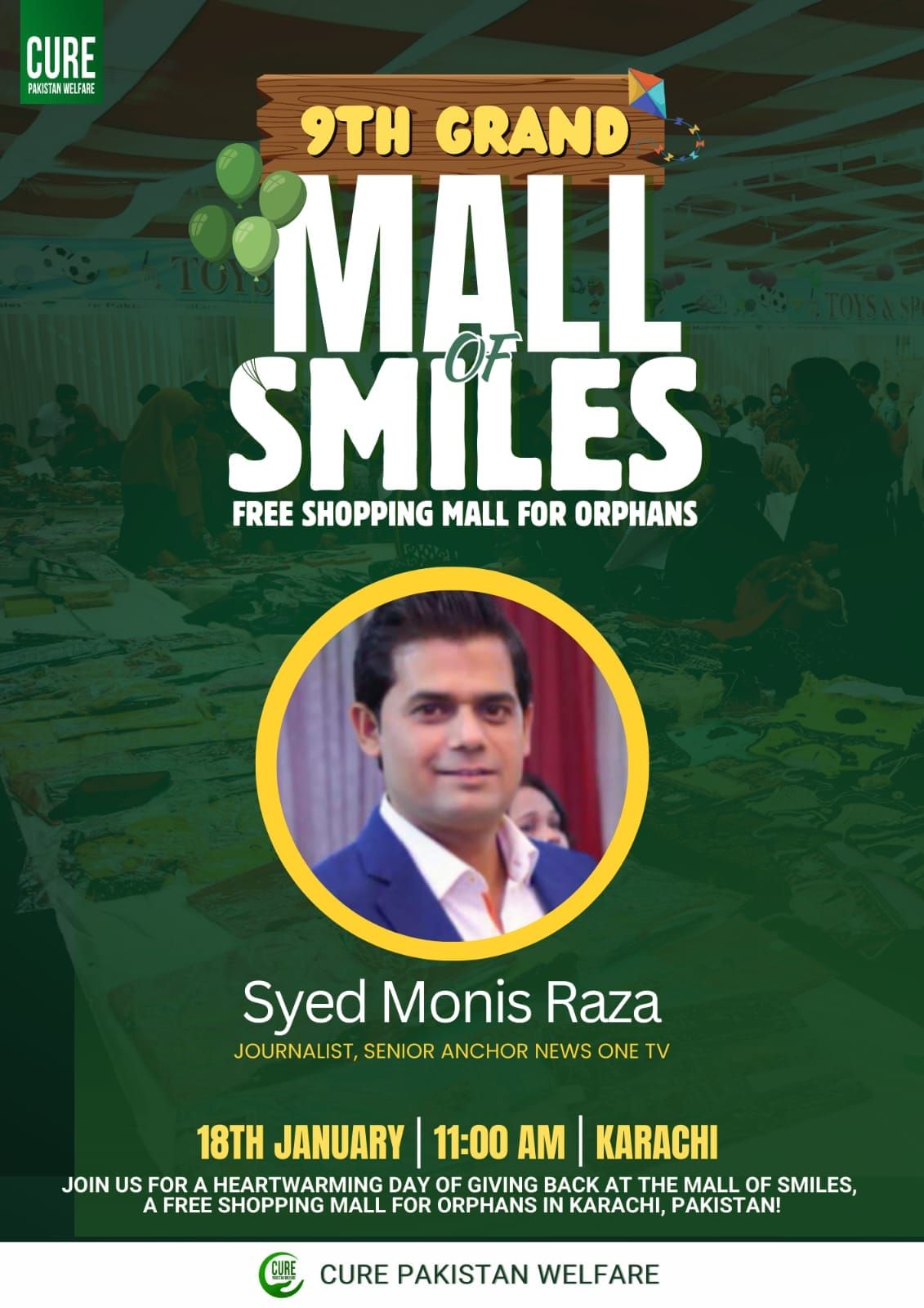 SMILES OF FREE SHOPPING MALL FOR ORPHANS