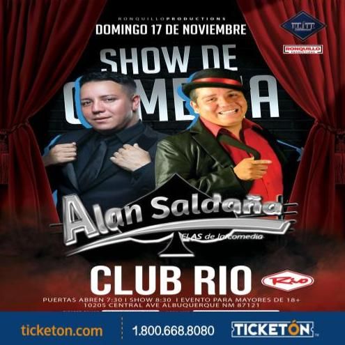 SHOW DE COMEDIA : ALAN SALDANA