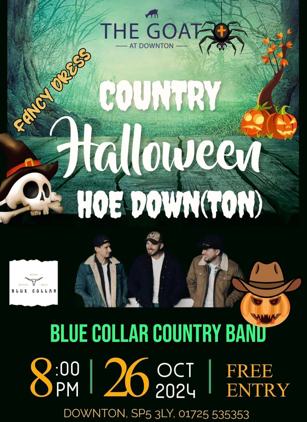 Country Halloween Party at The Goat at Downton 