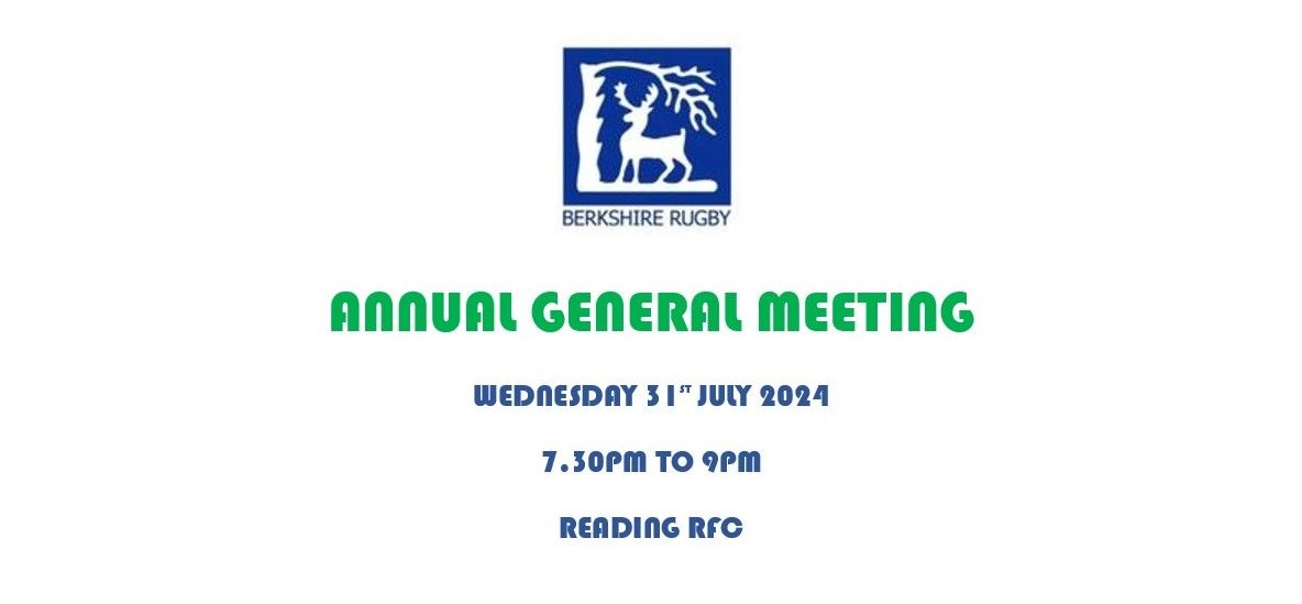 Berkshire RFU Annual General Meeting