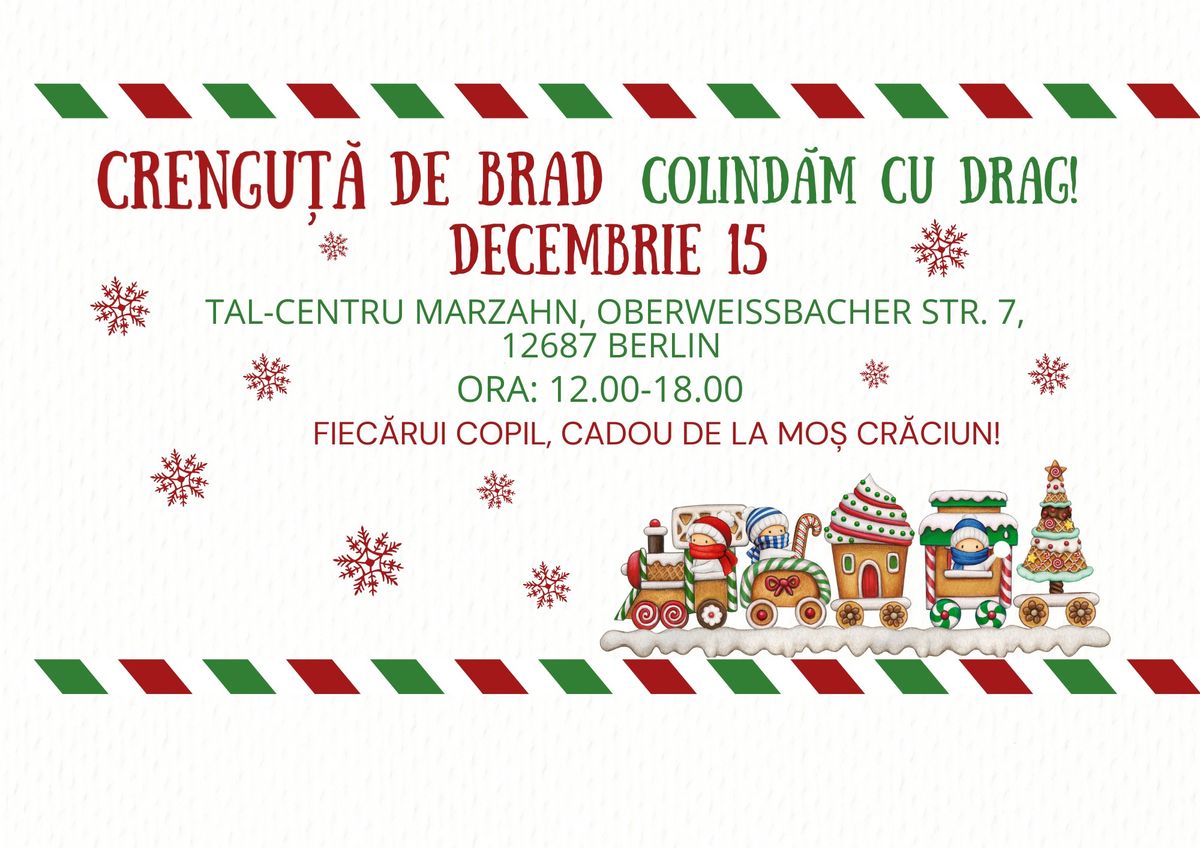 Crengu\u021b\u0103 de brad - colind\u0103m cu drag!