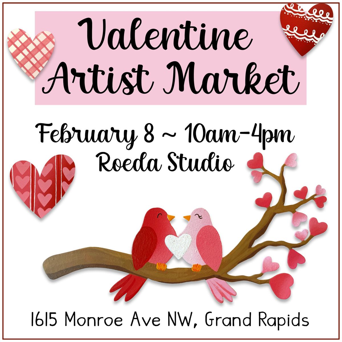 Valentine's Market at Roeda Studio