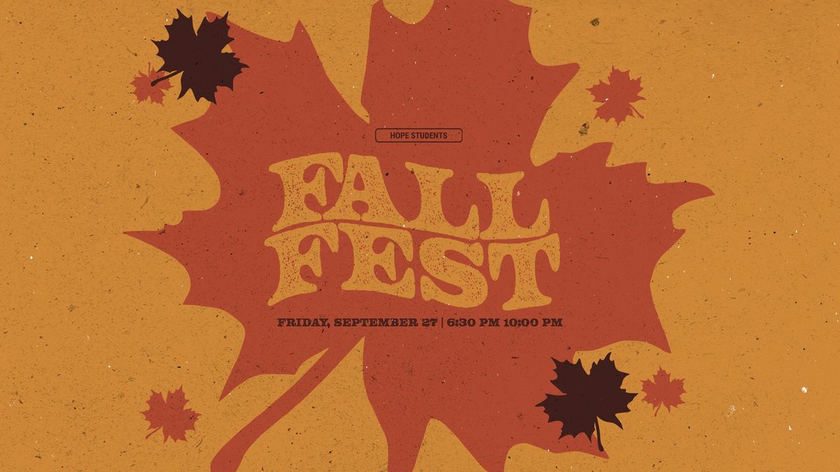 Fall Fest 2024