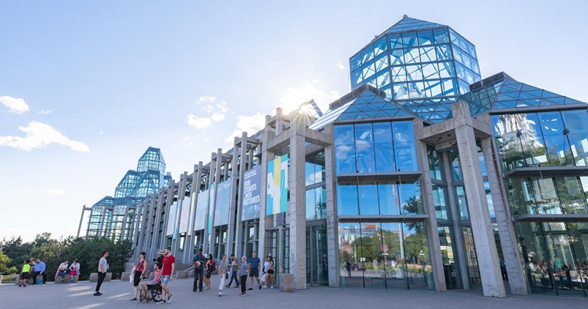 Evening at the National Gallery of Canada