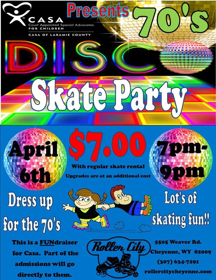 70's Disco Skate Night