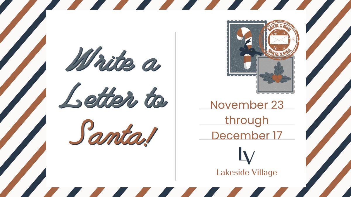 Write a Letter to Santa 