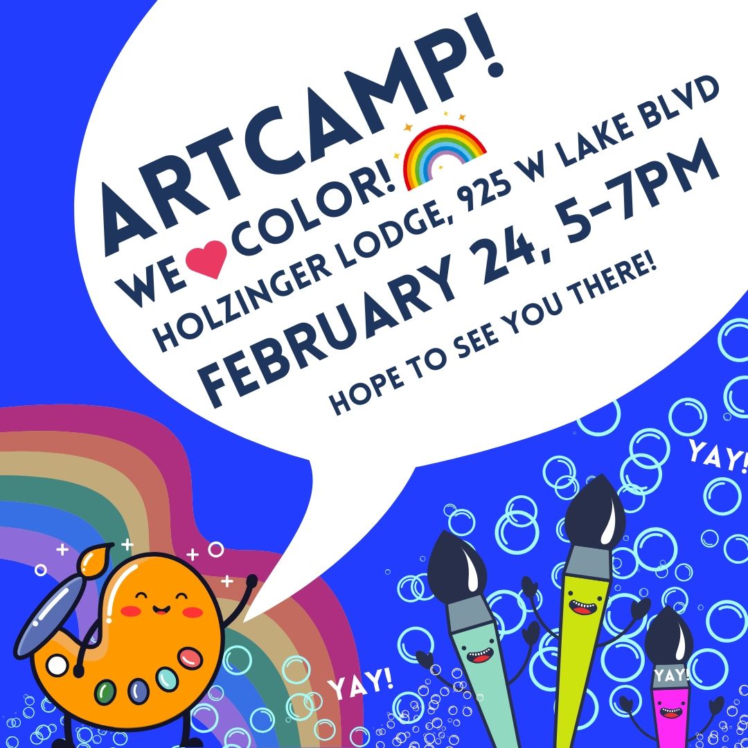 ARTCAMP! at Holzinger Lodge: We Heart Color!