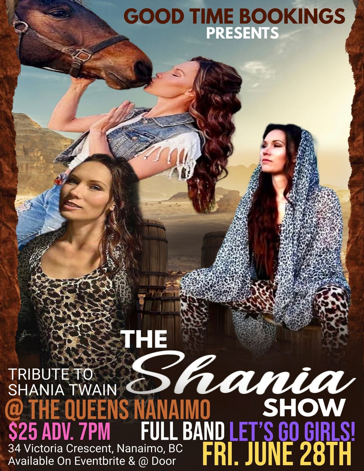 SHANIA TWAIN TRIBUTE LIVE! @ THE QUEENS NANAIMO!