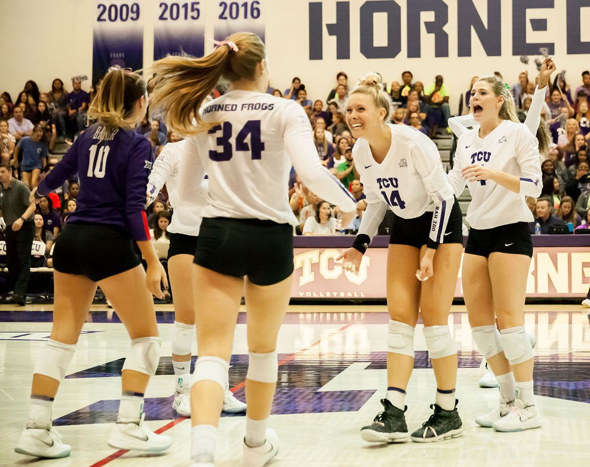 Texas Tech Red Raiders at TCU Horned Frogs Womens Volleyball