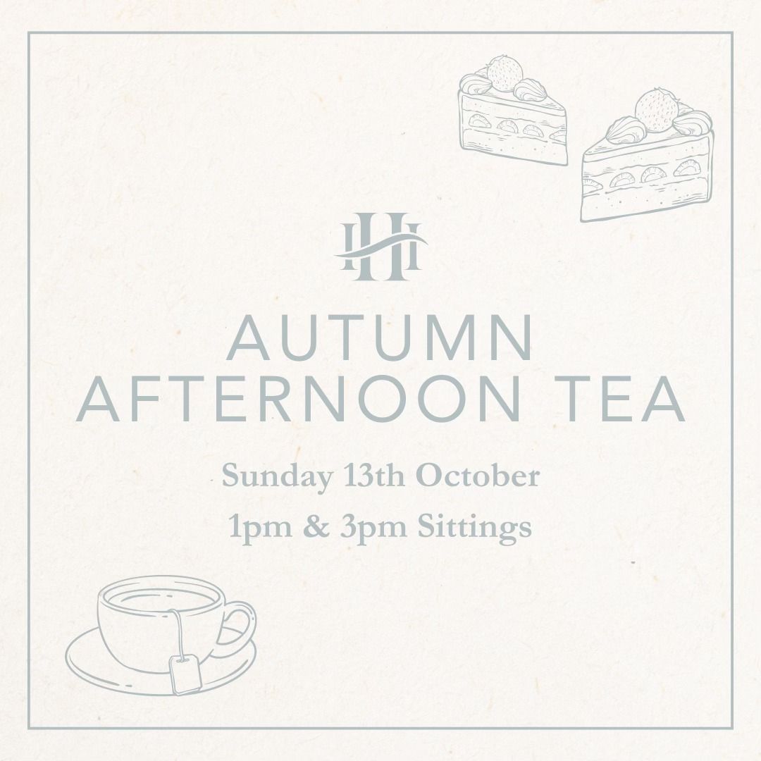 Autumn Afternoon Tea