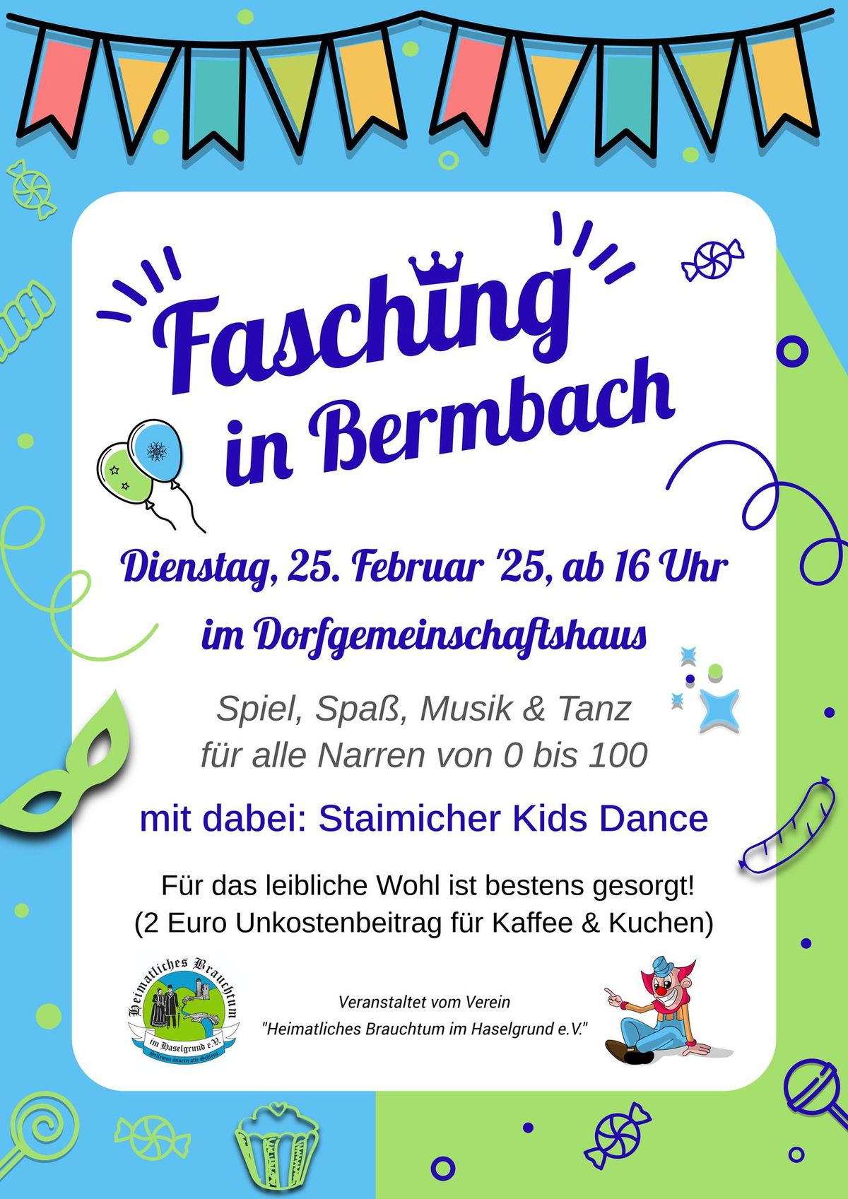 Kinderfasching in Bermbach