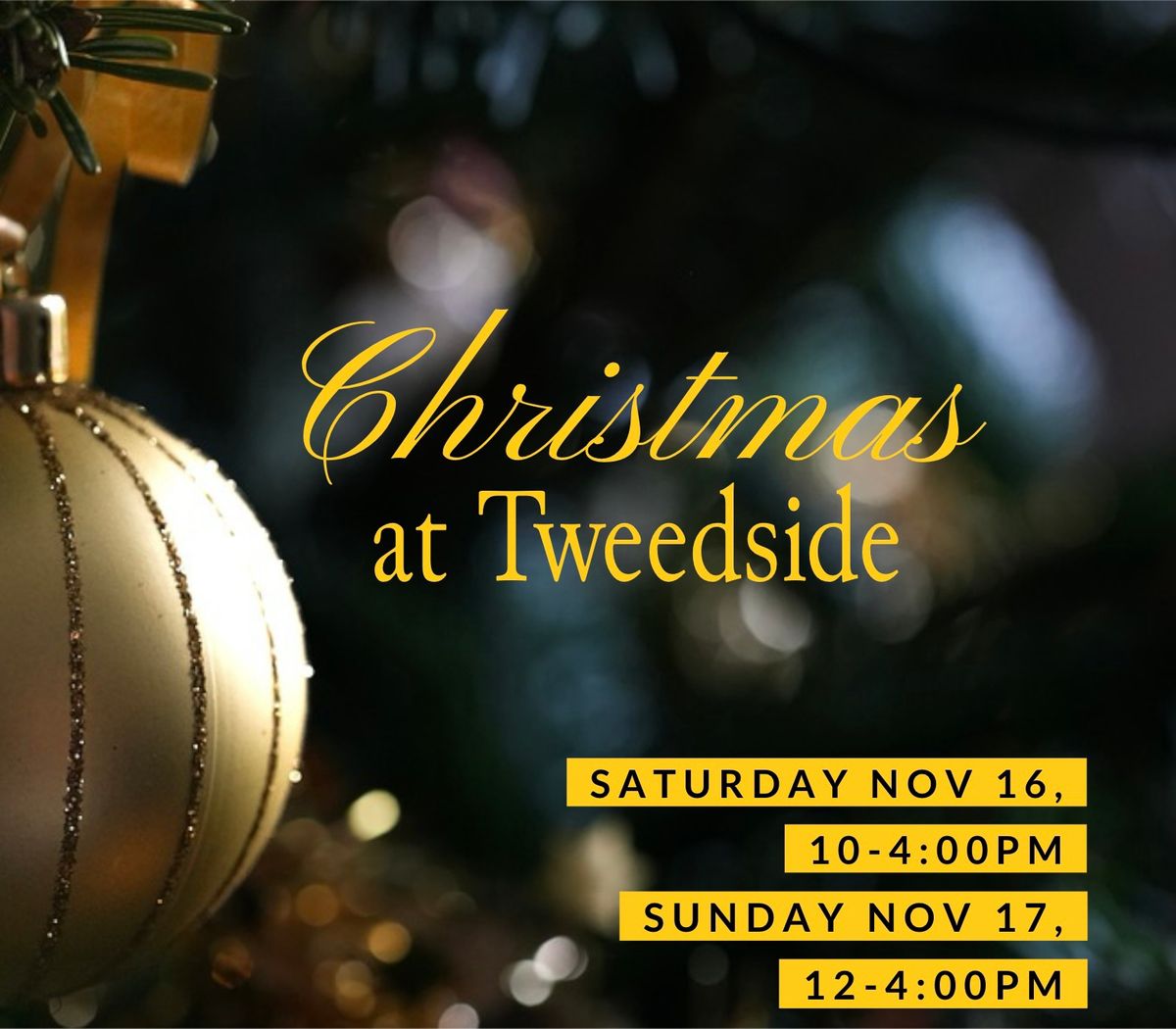 Christmas at Tweedside 