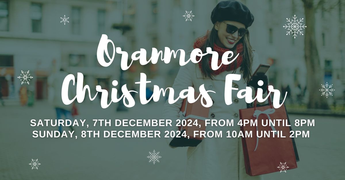 DAY 1 of Oranmore Christmas Fair ( Shopping \/ Market)