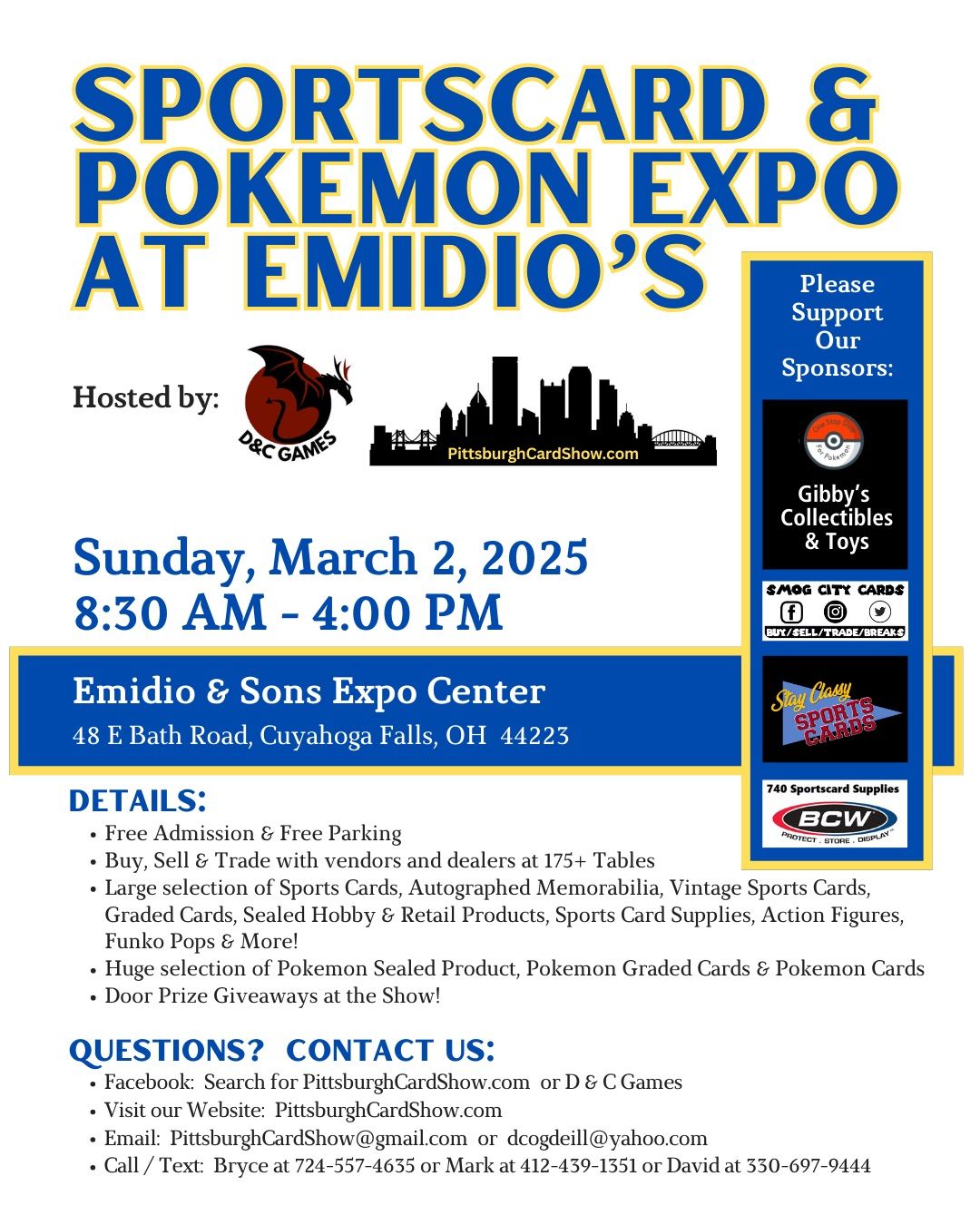 Sports and Pokemon expo