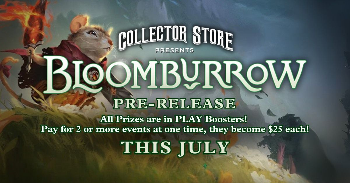 Magic the Gathering: Bloomburrow Pre-Release